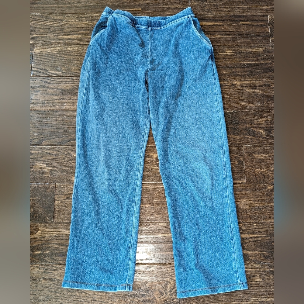L.L. Bean Jeggings Light Wash Straight Leg Vintage
